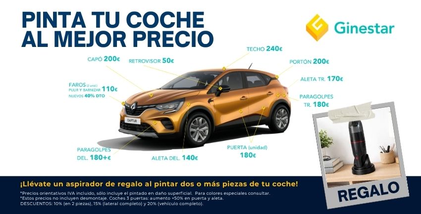 1. Precios especiales carrocería - PV