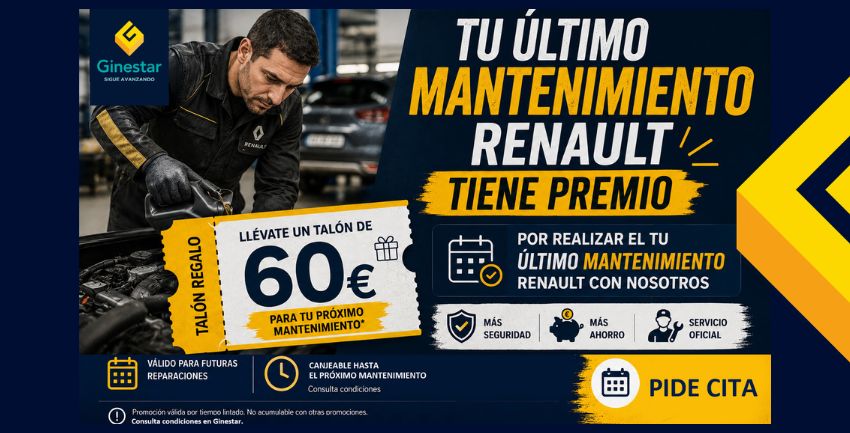 1. Mantenimiento Renault con premio