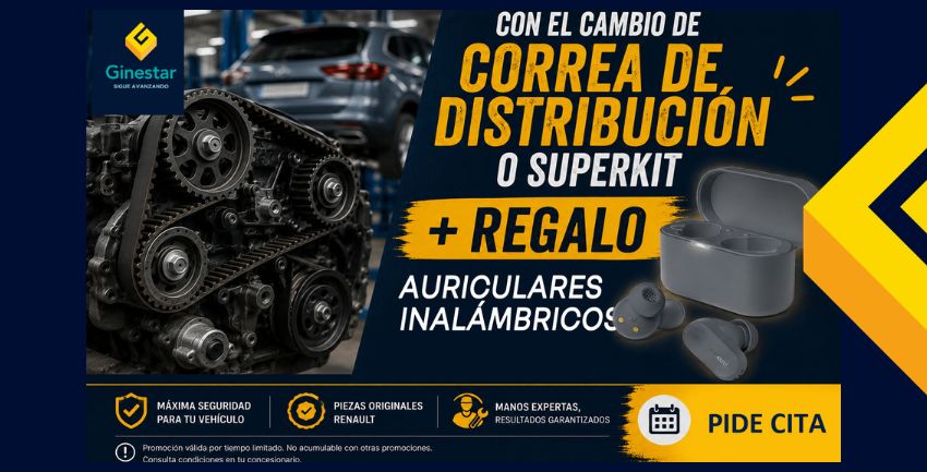 1. Correa de distribución o superkit con regalo