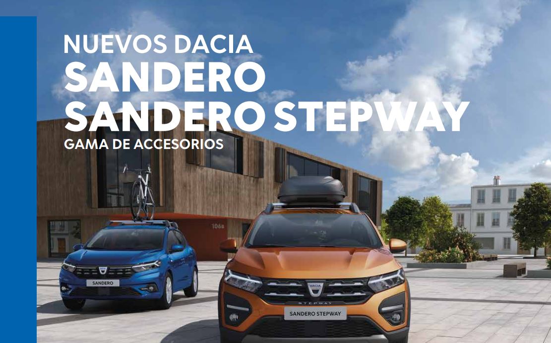 Gama de Accesorios Nuevo Dacia Sandero y Sandero Stepway