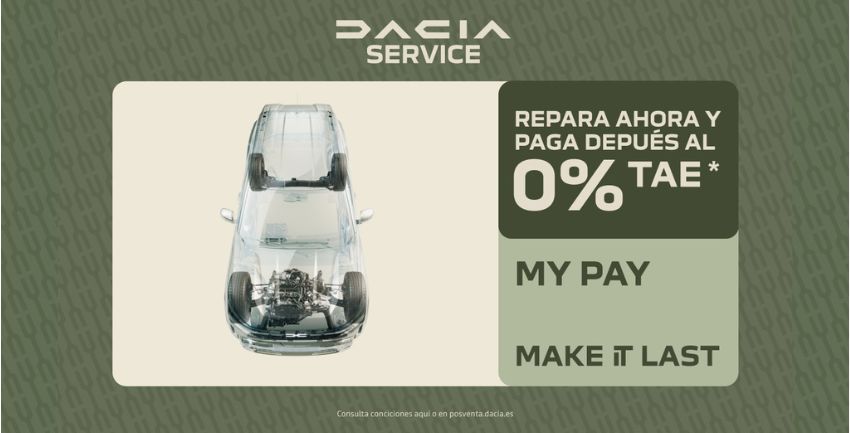 Financiación 0% TAE Dacia